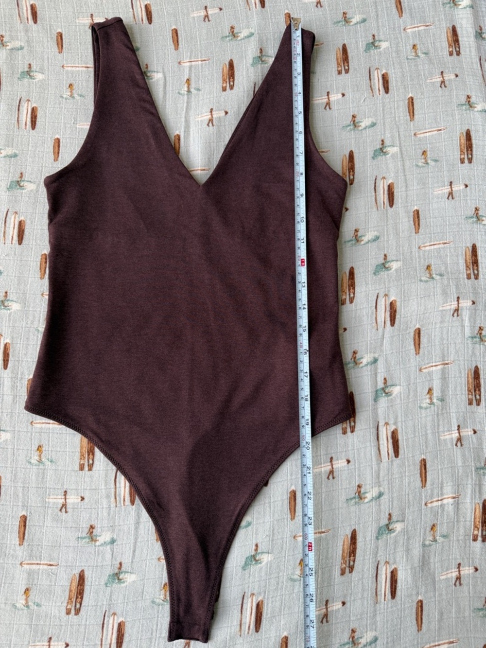 Vuori Halo Essential Bodysuit — Java Heather - Picture 8 of 8